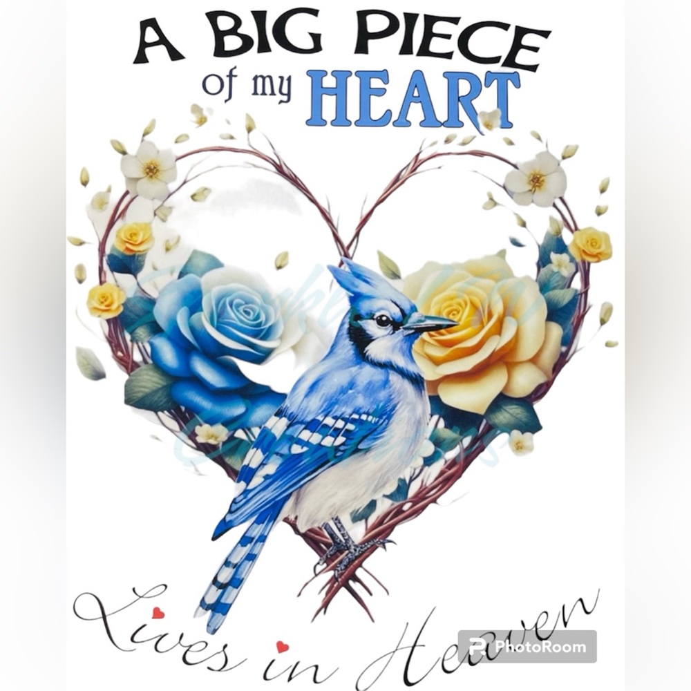 Blue Jay Memorial Ornament